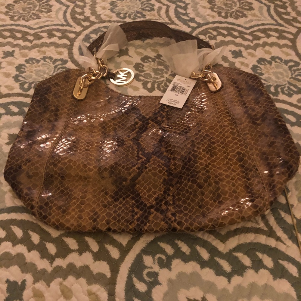 Michael Kors Reptile Skin Purse